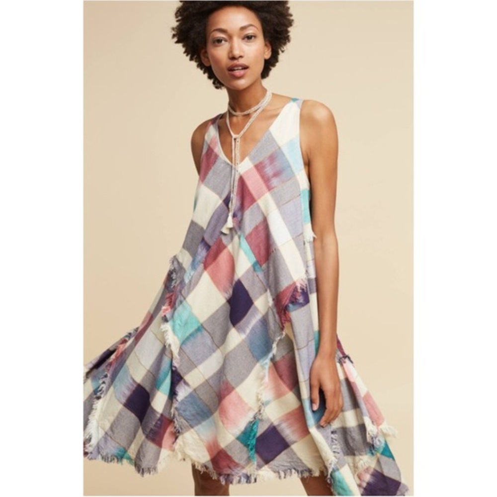 NWT Plaid Dress - Picture 2 of 2